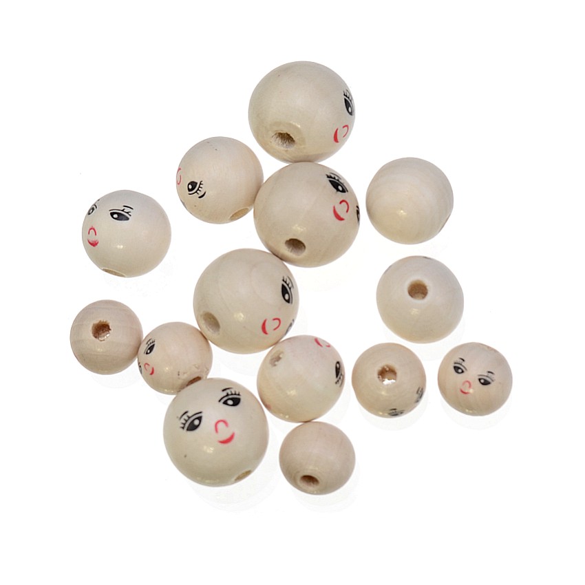 Jewelry Making 3 Year Old - 20/Bộ 50 Khuôn Mặt Tươi Cười