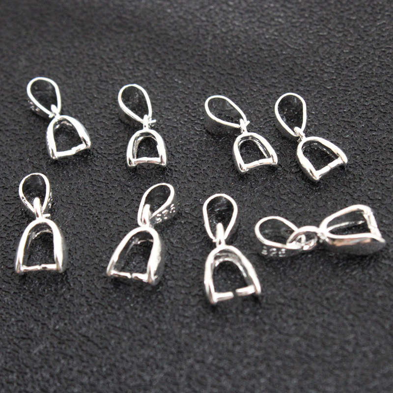 Jewelry Making Pendants - 10Pcs 925 Stering Silver Plated Copper
