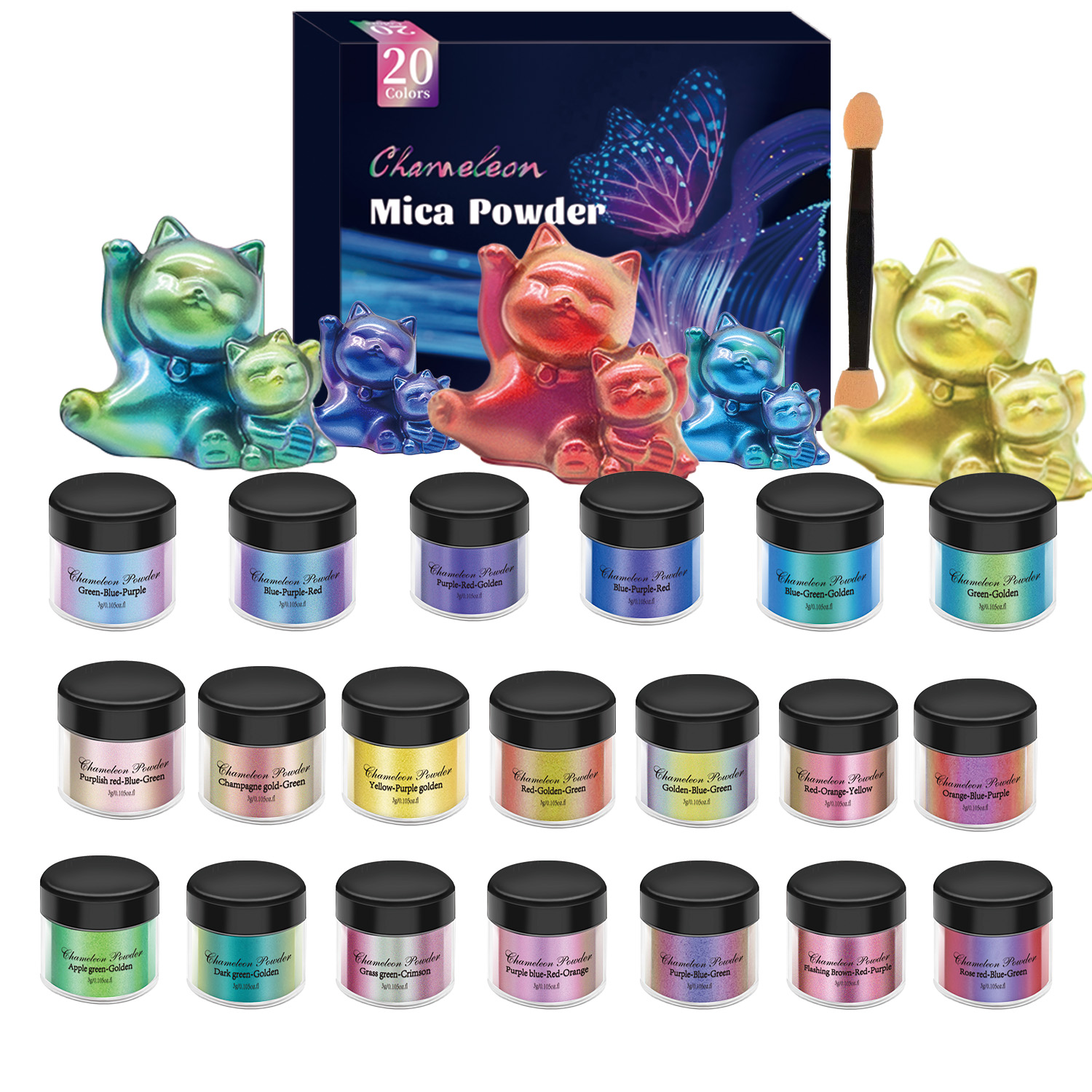 10/20pcs Mirror Chameleons Pig - đánh giá và giá Jewelry Making Tool Kit