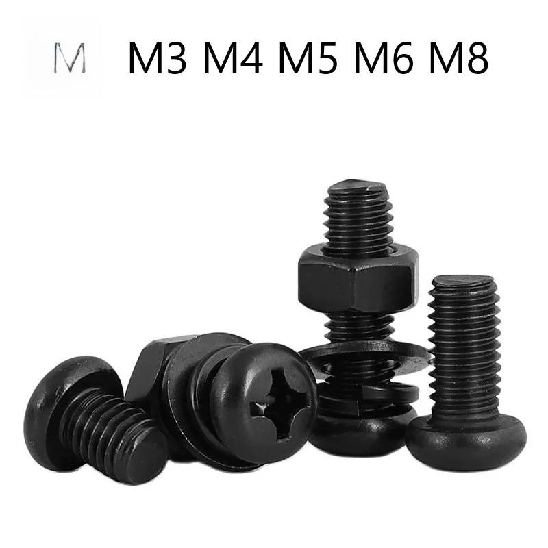 M3 M4 M5 M6 M8 Black Oxide 304 - đánh giá và giá Head Pin Assorted