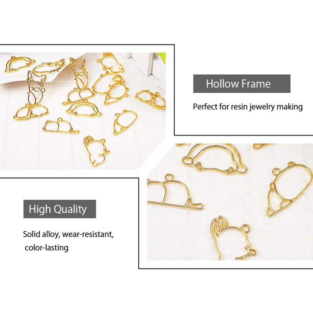 14pcs Hibernator Theme Open Be - đánh giá và giá Jewelry Making Resin