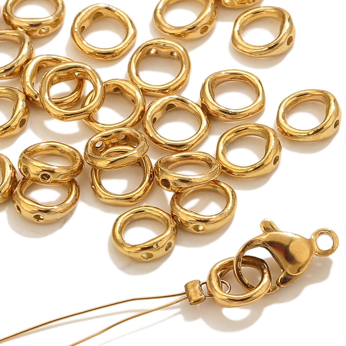 20pcs Stainless Steel Clasps E - đánh giá và giá Jewelry Making Designs