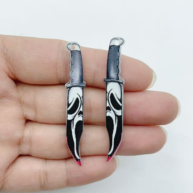10 pieces of acrylic jewelry H - đánh giá và giá Jewelry Making Pendants