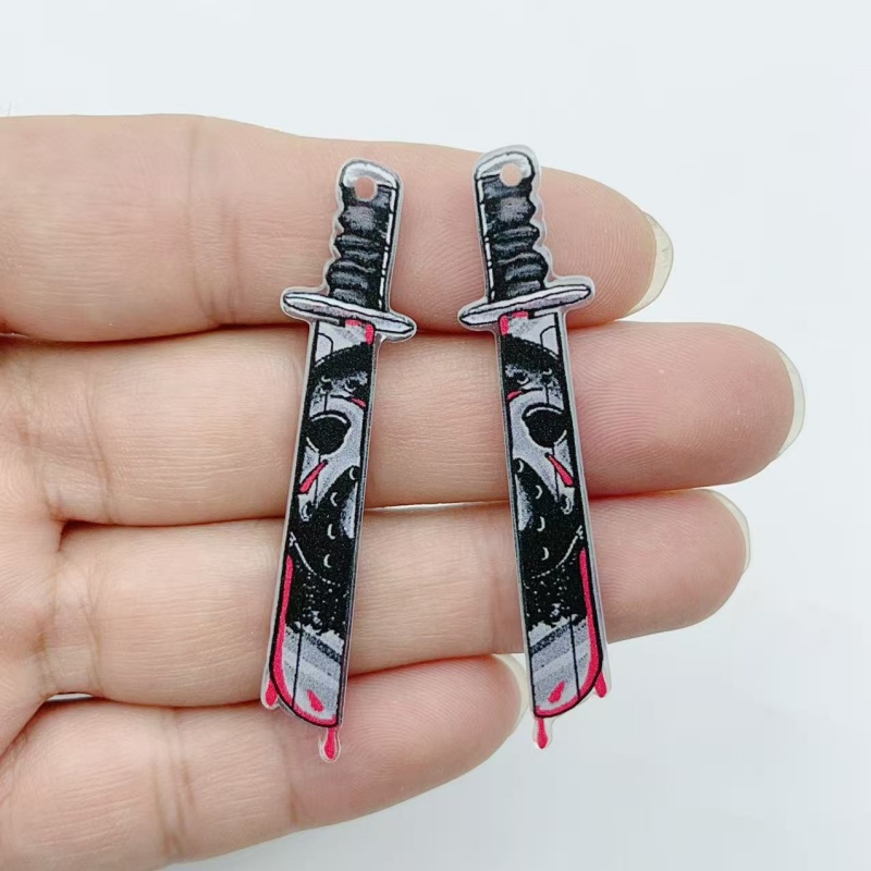 10 pieces of acrylic jewelry H - đánh giá và giá Jewelry Making Pendants