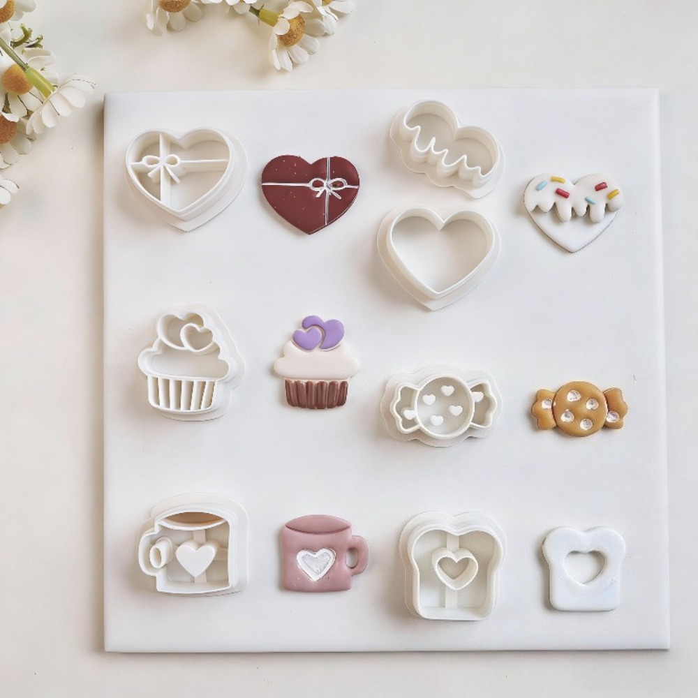 7Pcs Sweet Treats Polymer Clay - đánh giá và giá Jewelry Making Tool Kit