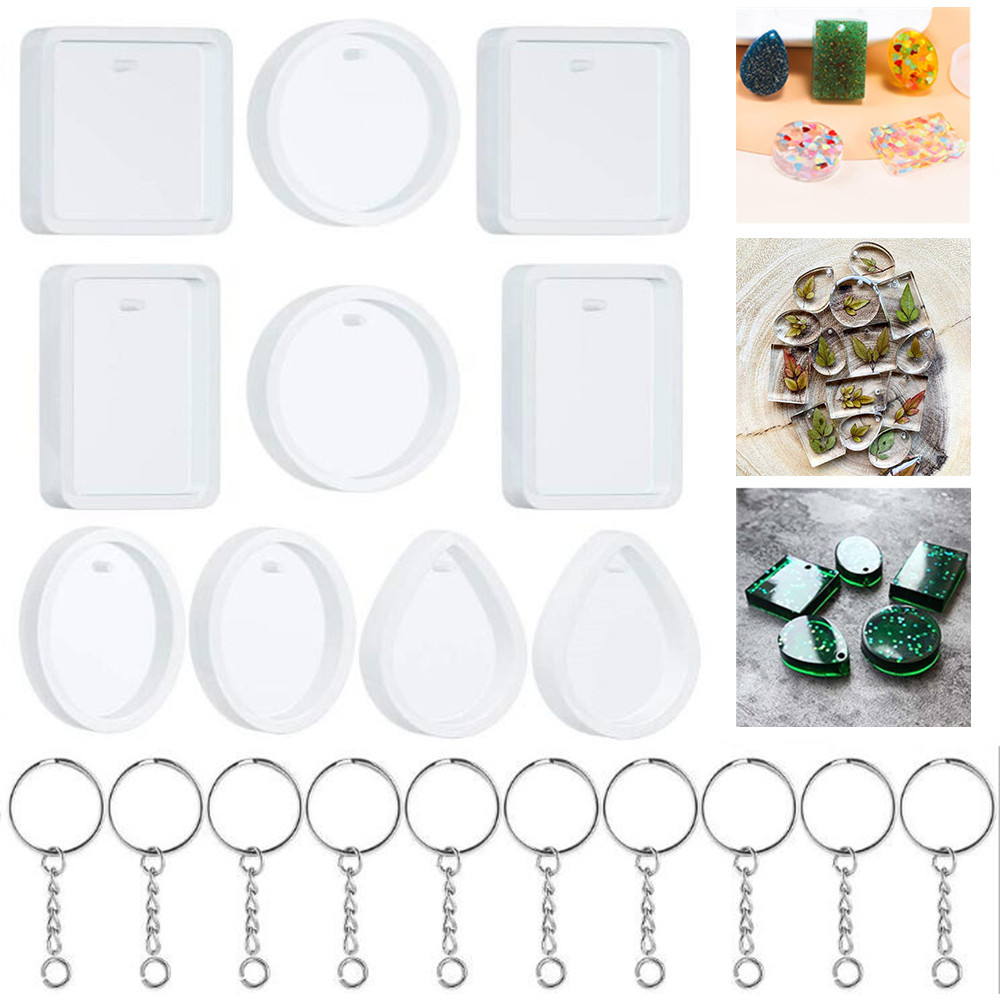 20 Cái/bộ DIY Móc Khóa Mặt Dây - đánh giá và giá Jewelry Making Tool Kit