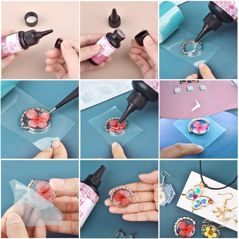 UV Resin Glue Transparent Epox - đánh giá và giá Jewelry Making Glue