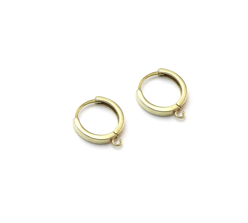10pcs Brass Ear Hoops, Leverba - đánh giá và giá Jewelry Making Designs