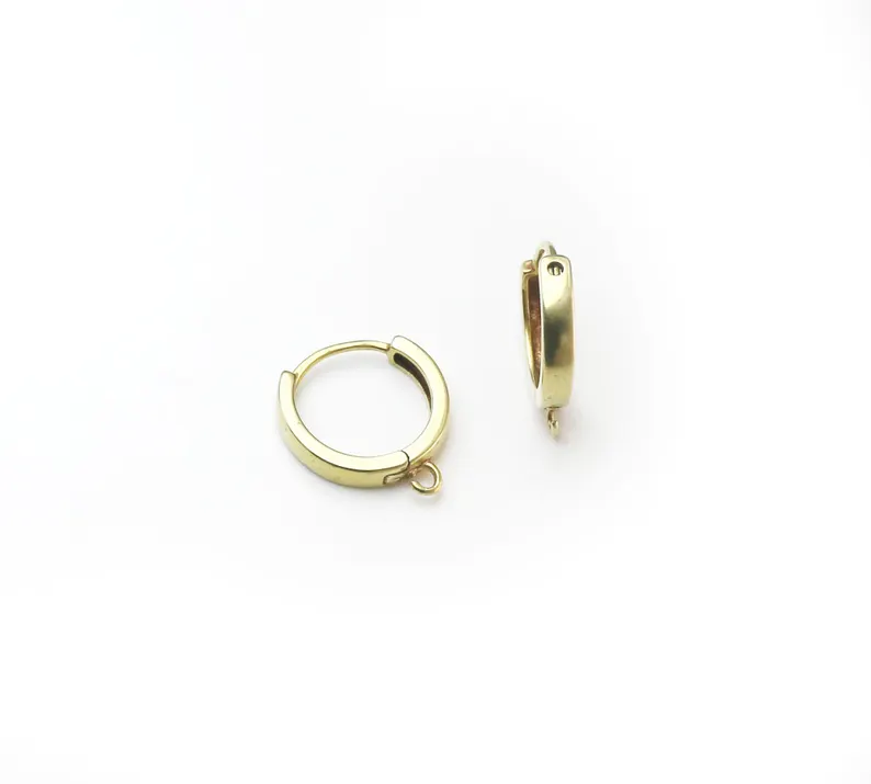 10pcs Brass Ear Hoops, Leverba - đánh giá và giá Jewelry Making Designs