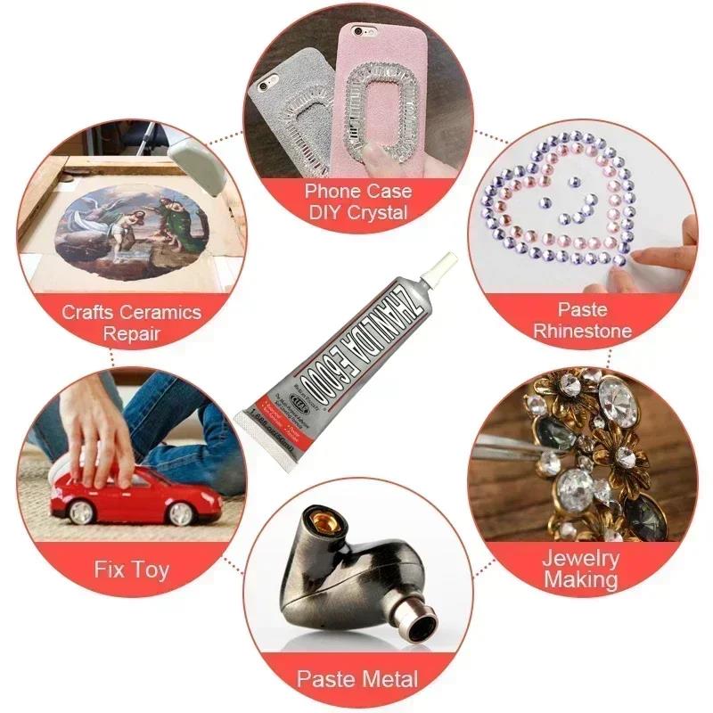 E6000 Glue DIY Crystal Rhinest - đánh giá và giá Jewelry Making Glue