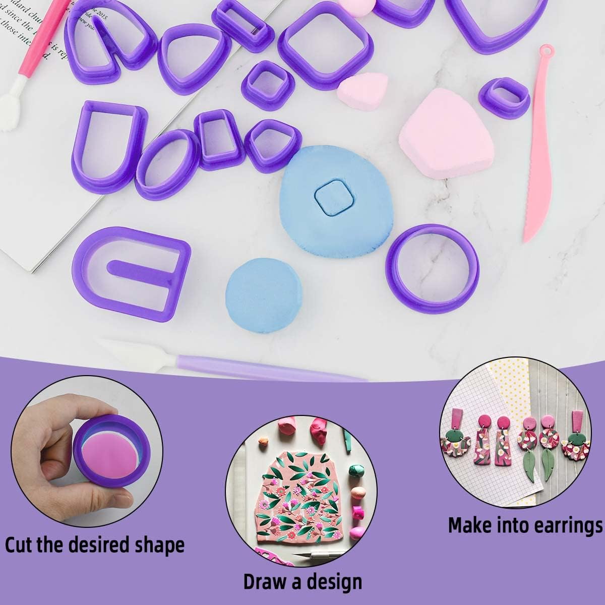 Polymer Clay Earring Making Ki - đánh giá và giá Jewelry Making Tool Kit