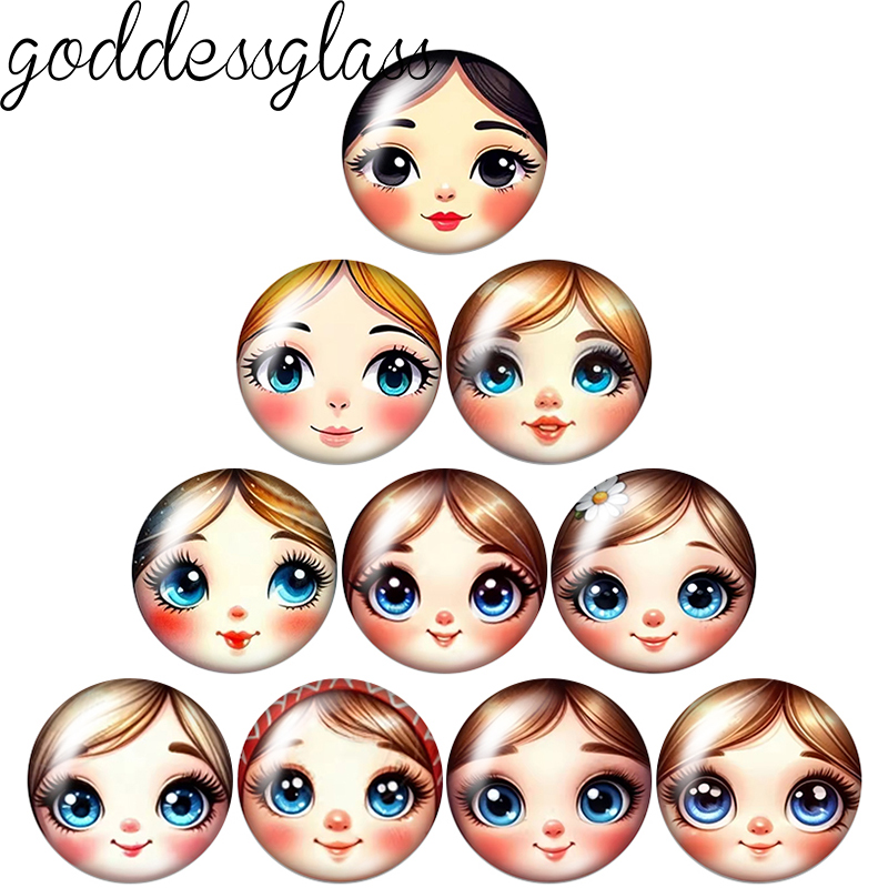 New Baby Girl Doll Face Cartoo - đánh giá và giá Jewelry Making 3 Year Old