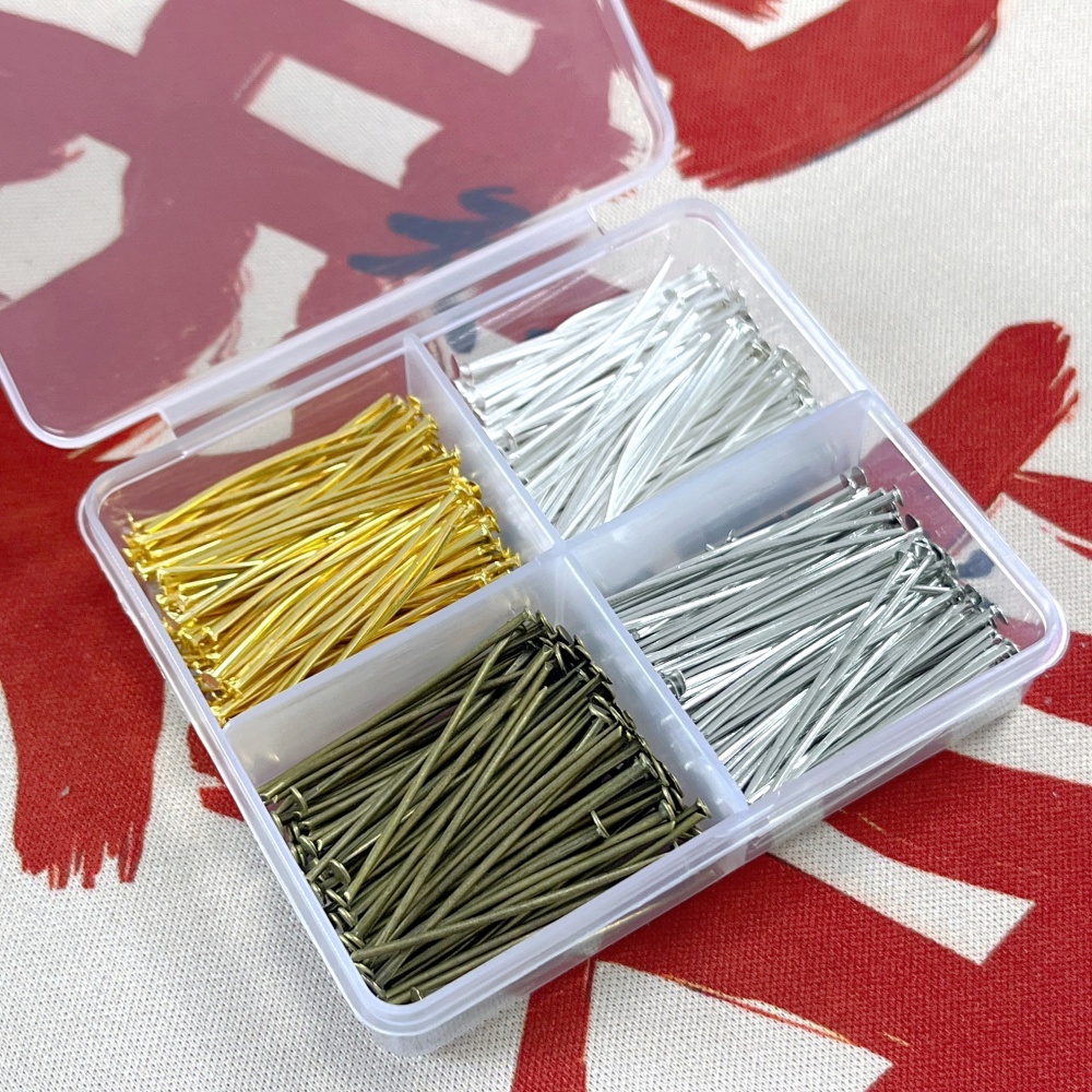 400pcs Mixed Head Pins Set Ass - đánh giá và giá Head Pin Assorted