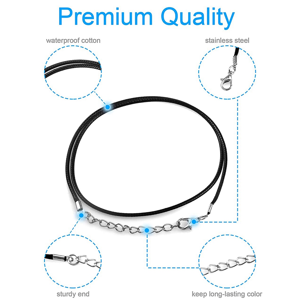 ABQR 24PCS Cord Necklace, 20 i - đánh giá và giá Jewelry Making Pendants