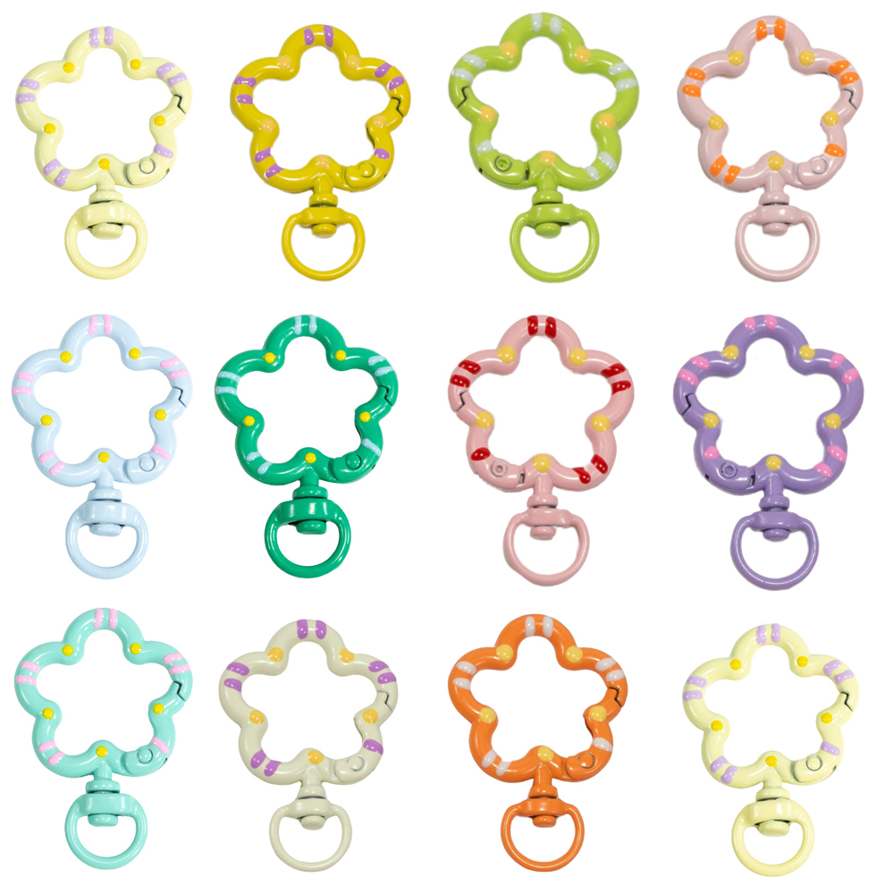5pcs Flower Metal Lobster Claw - đánh giá và giá Jewelry Making Designs