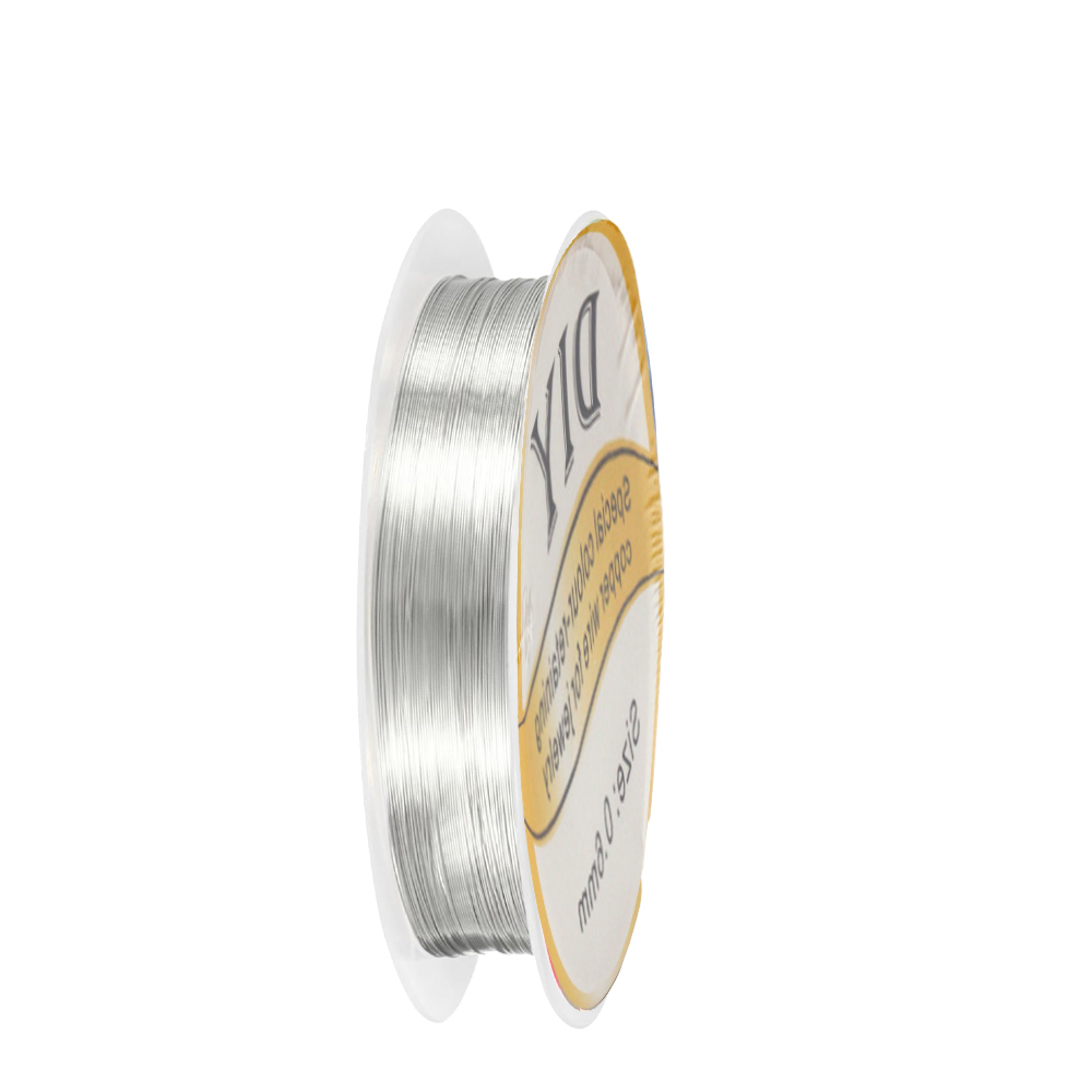 1Roll Silver Copper Wire 0.3/0 - đánh giá và giá Jewelry Making Equipment