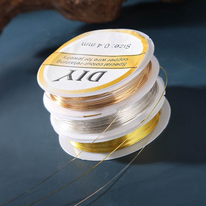 1Roll Silver Copper Wire 0.3/0 - đánh giá và giá Jewelry Making Equipment