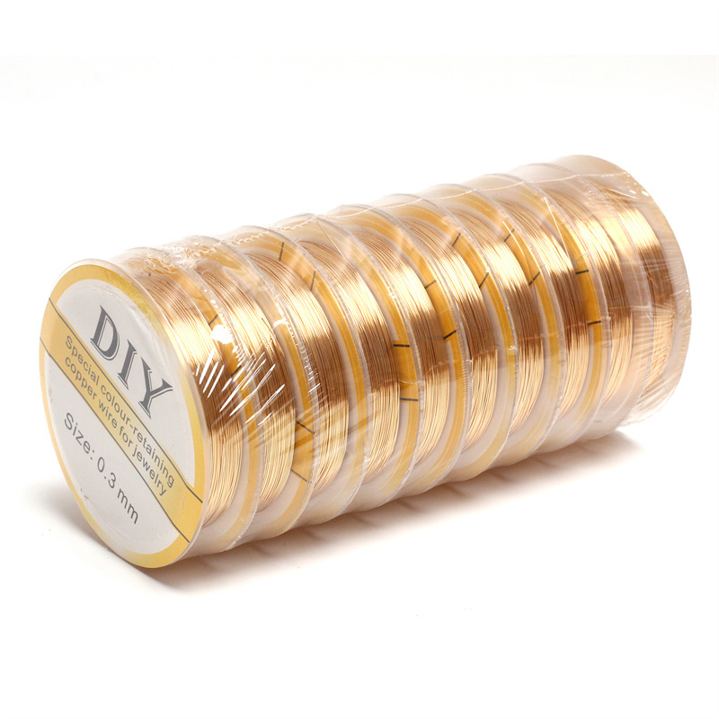 1Roll Silver Copper Wire 0.3/0 - đánh giá và giá Jewelry Making Equipment