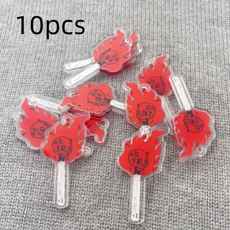 10pcs acrylic skull pendant, D - đánh giá và giá Jewelry Making Pendants