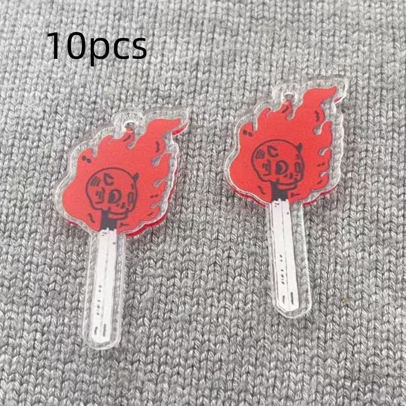 10pcs acrylic skull pendant, D - đánh giá và giá Jewelry Making Pendants