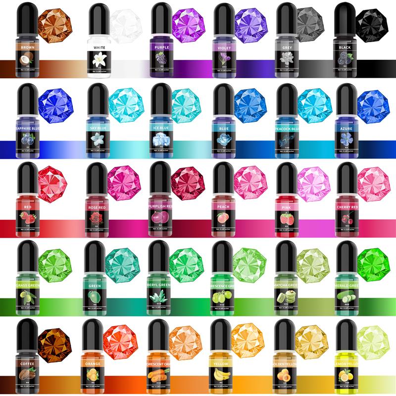 5ml/Bottle Epoxy Resin Pigment - đánh giá và giá Jewelry Making Glue