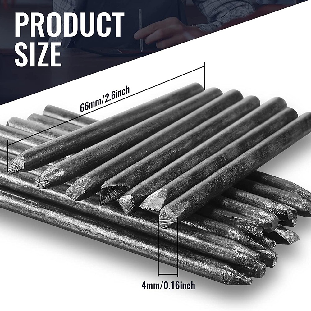 ABUN-20 Packs Steel Punches 4  - đánh giá và giá Jewelry Making Tool Kit