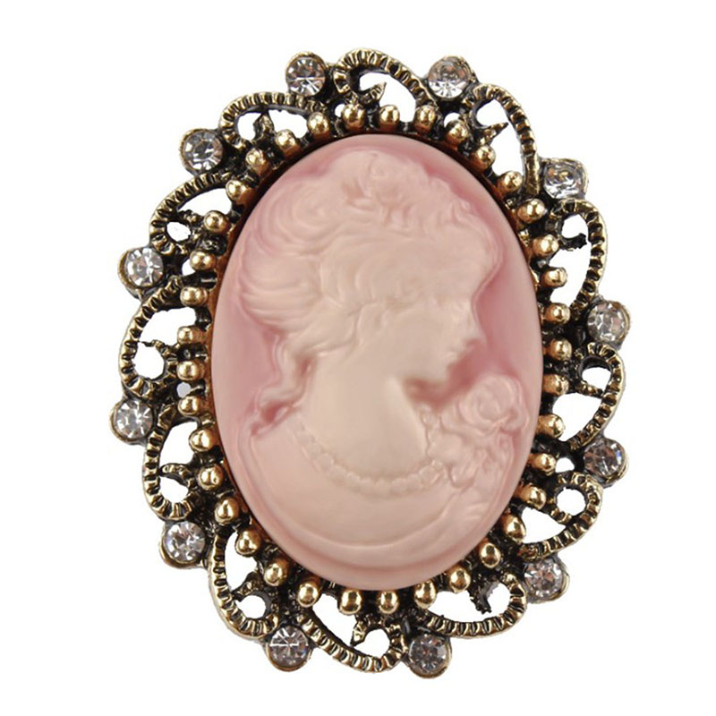 Vintage Nữ Hoàng Của Cameo Làm - đánh giá và giá Head Pin Assorted