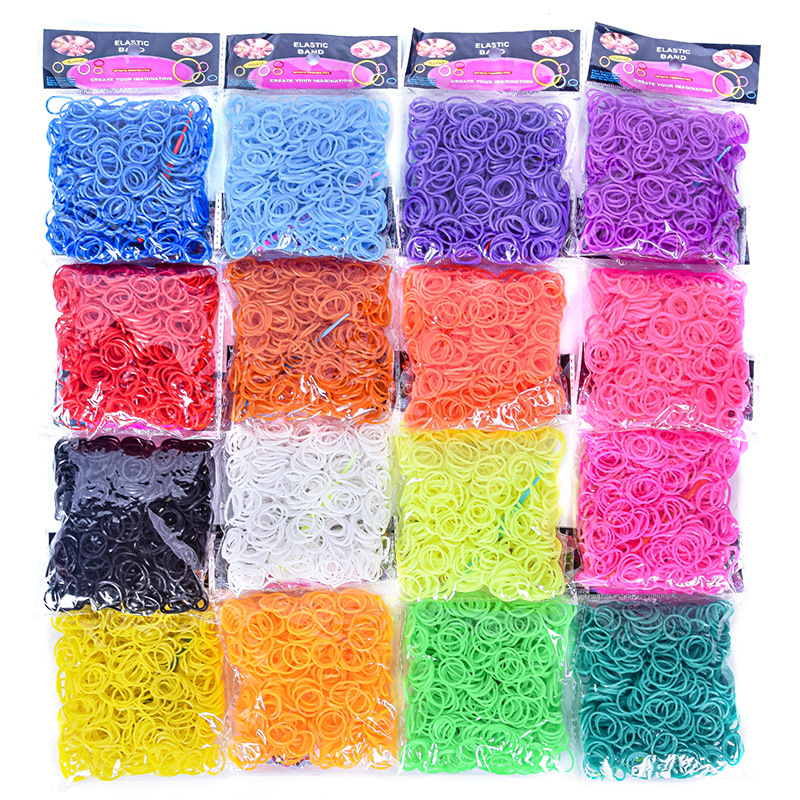 600 pieces Colorful Rubber Ban - đánh giá và giá Jewelry Making Tool Kit