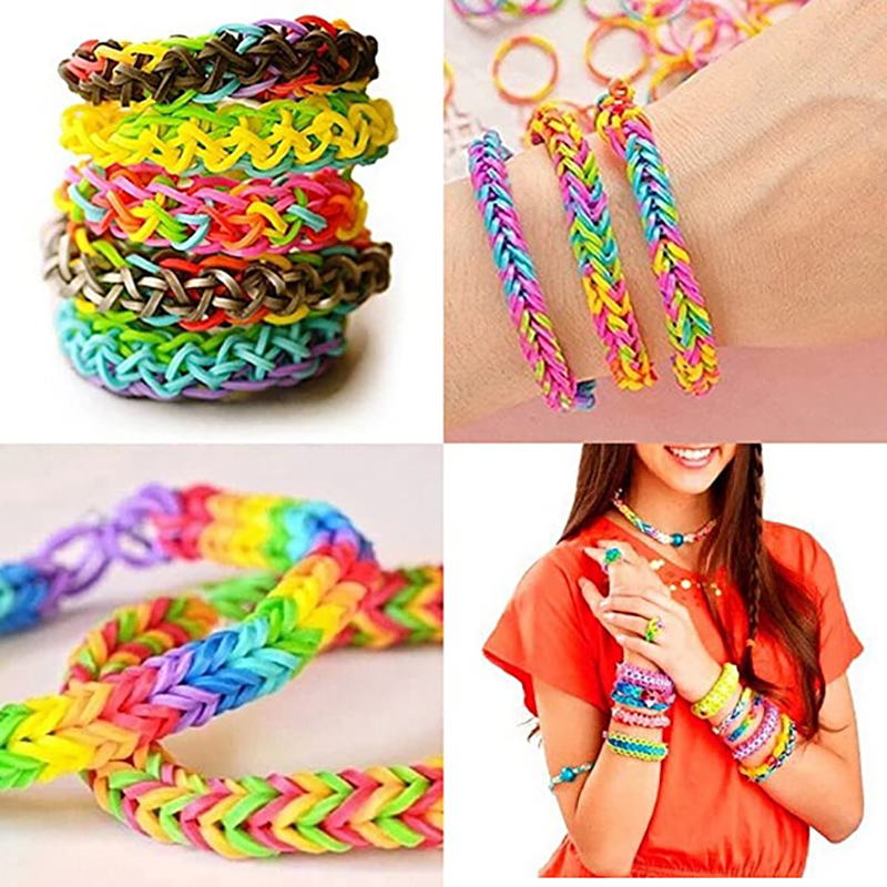 600 pieces Colorful Rubber Ban - đánh giá và giá Jewelry Making Tool Kit