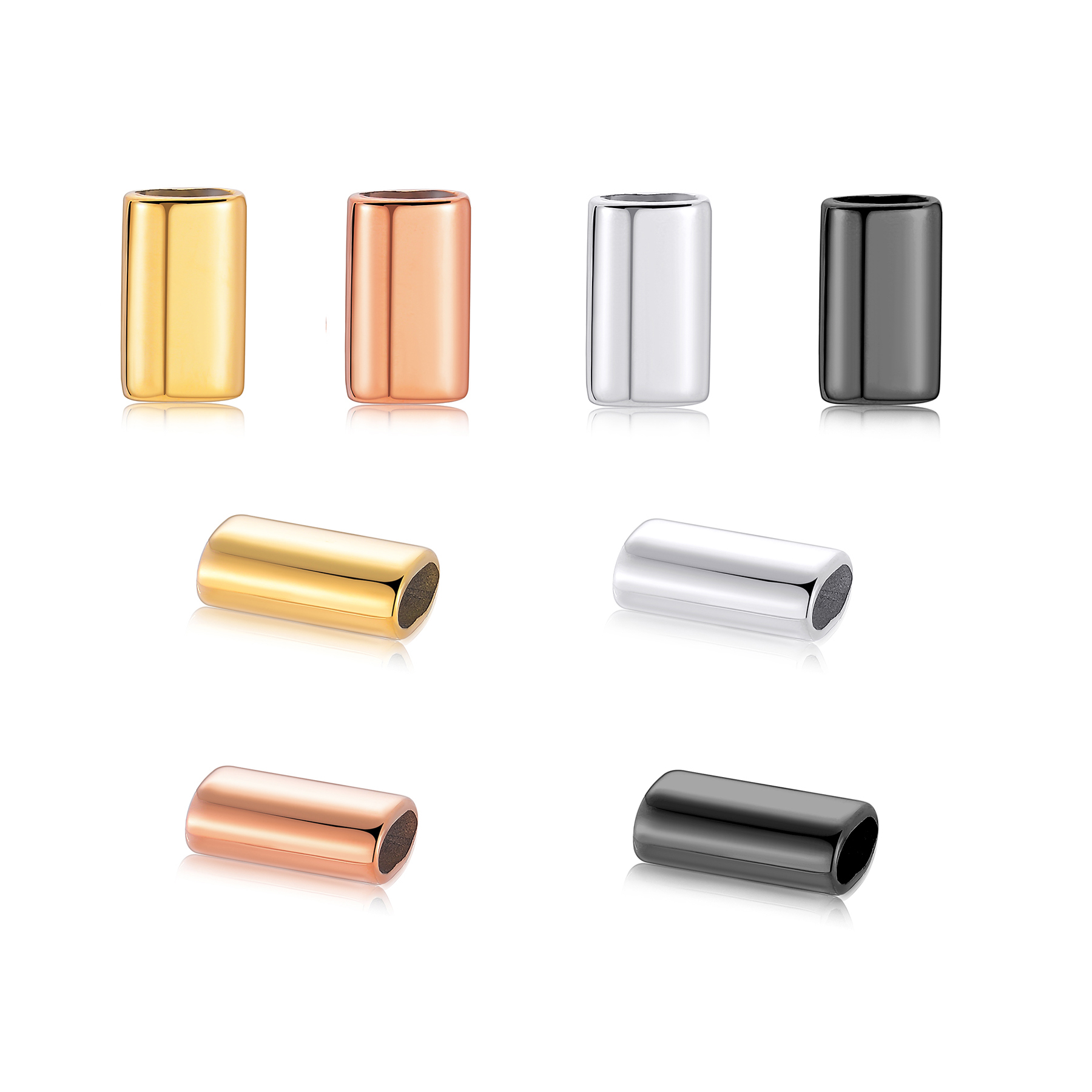 6PCS Stainless Steel Charm Sli - đánh giá và giá Jewelry Making Equipment