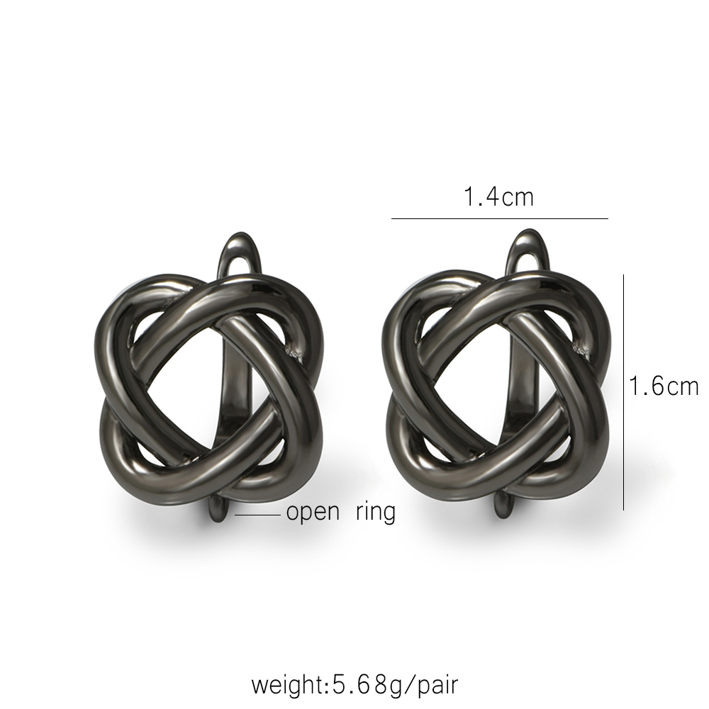 YANASI 1 Pair Gun Black  Brass - đánh giá và giá Jewelry Making Designs