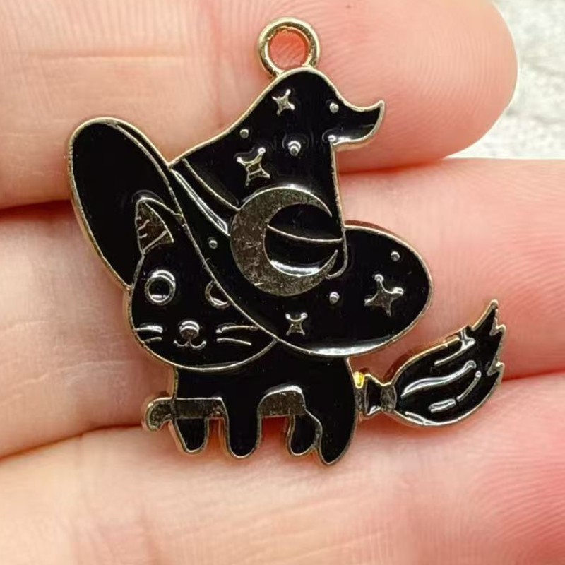 10pcs Original Alloy Enamel Bl - đánh giá và giá Jewelry Making Pendants