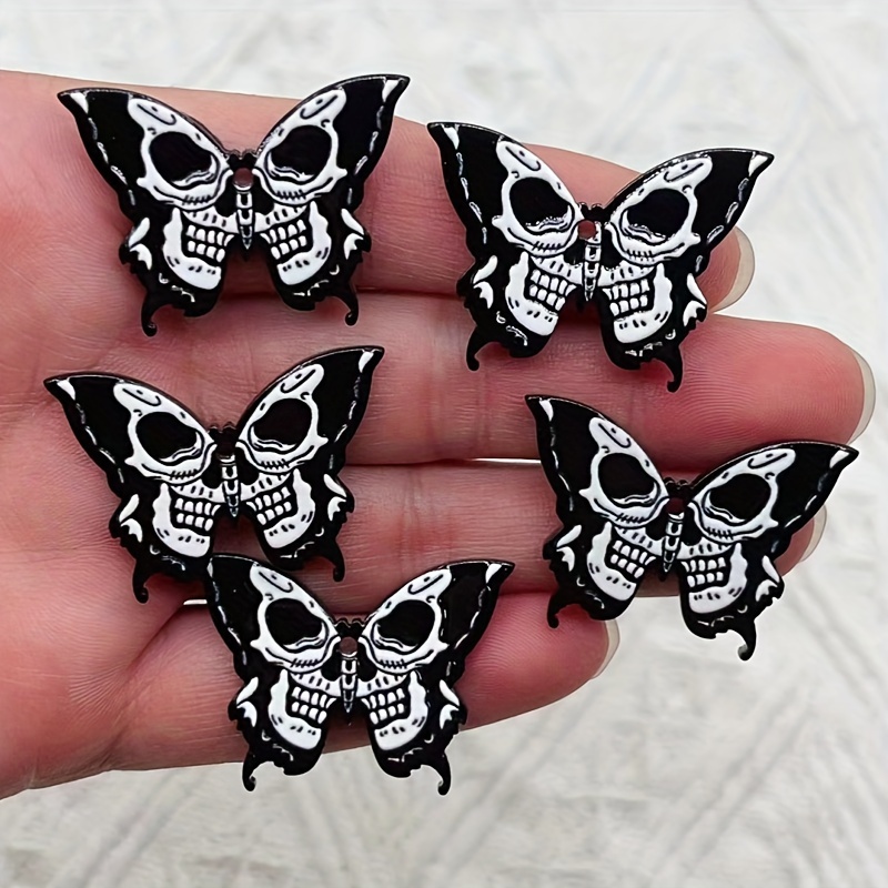 5/10Pcs Halloween Acrylic Skul - đánh giá và giá Jewelry Making Event