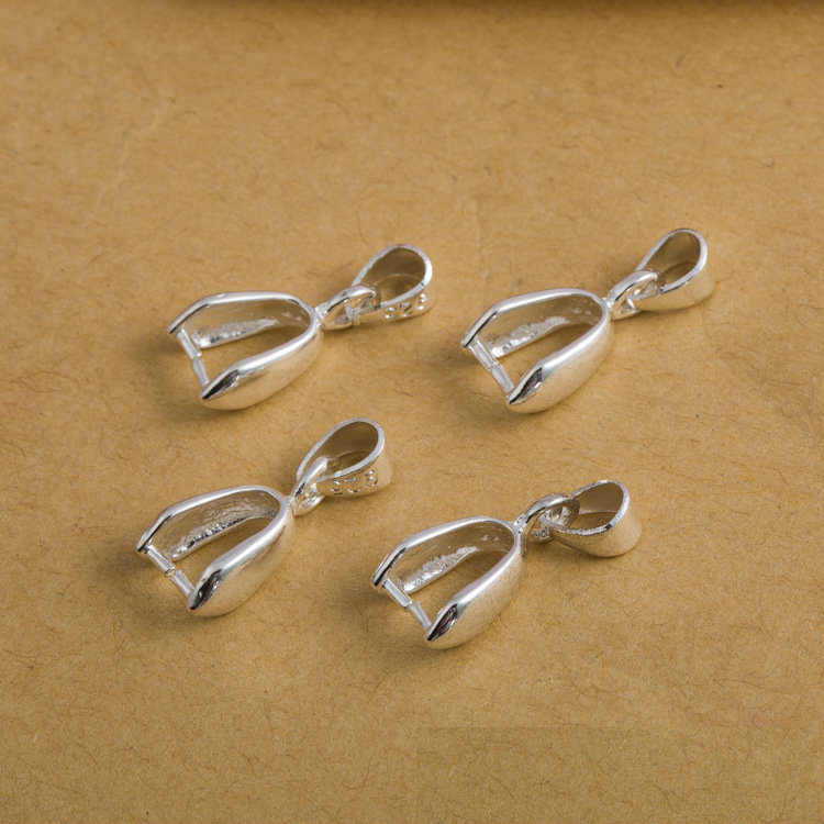 10Pcs 925 Stering Silver Plate - đánh giá và giá Jewelry Making Pendants