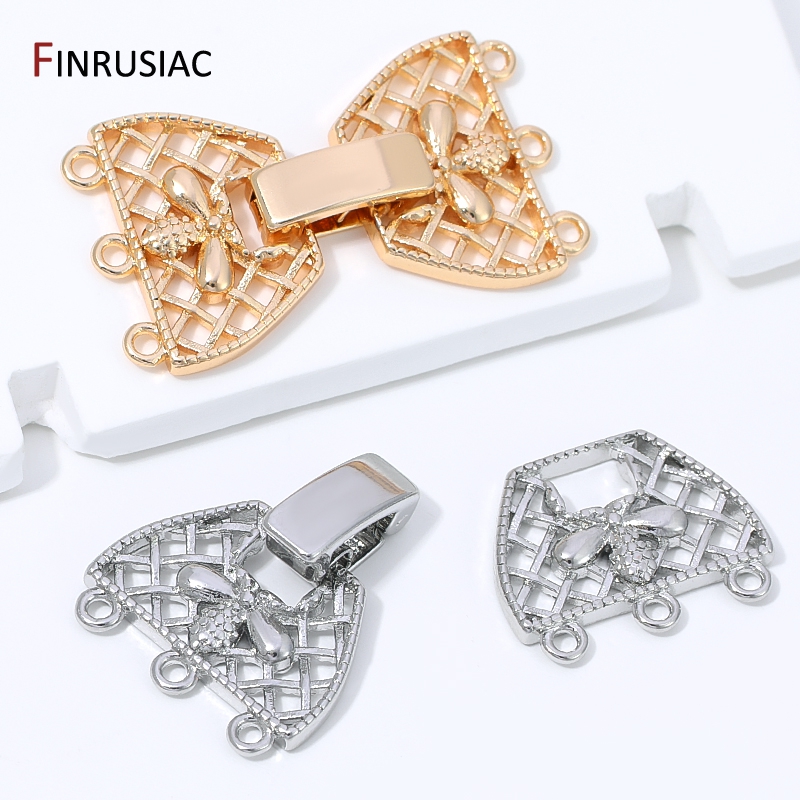 14K Gold Plated Brass 3-Row Pe - đánh giá và giá Jewelry Making Designs