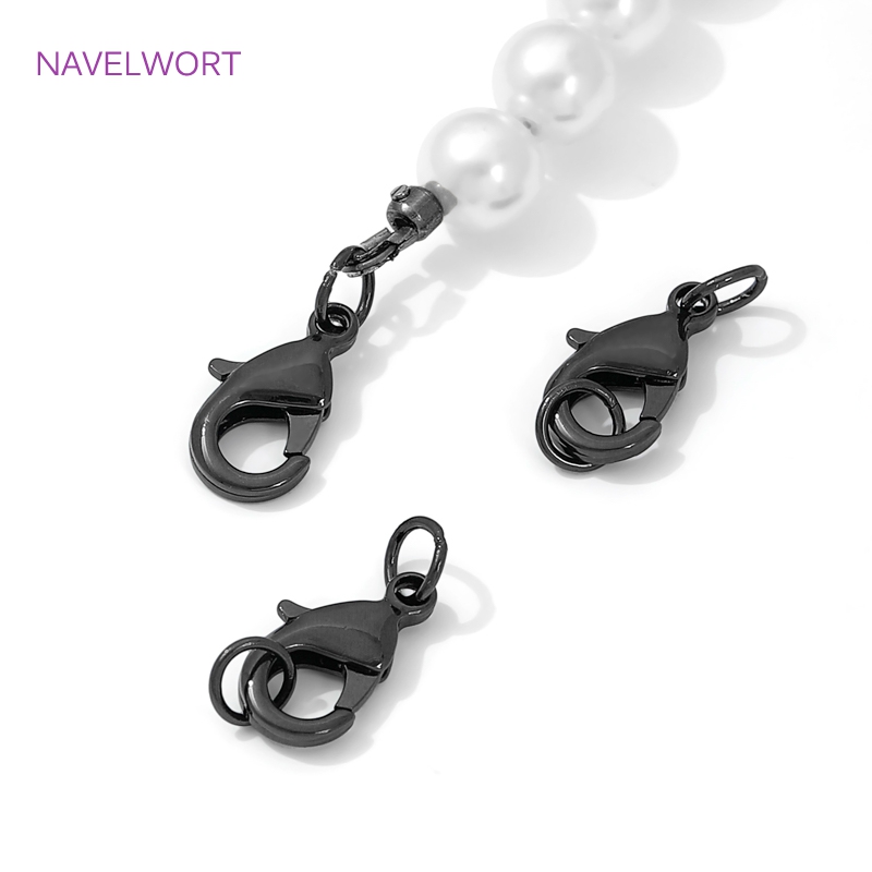 Black Color Brass Lobster Clas - đánh giá và giá Jewelry Making Designs