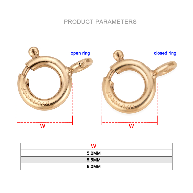 Vàng 14K Đầy Nhẫn Tay Móc Cài  - đánh giá và giá Jewelry Making Designs