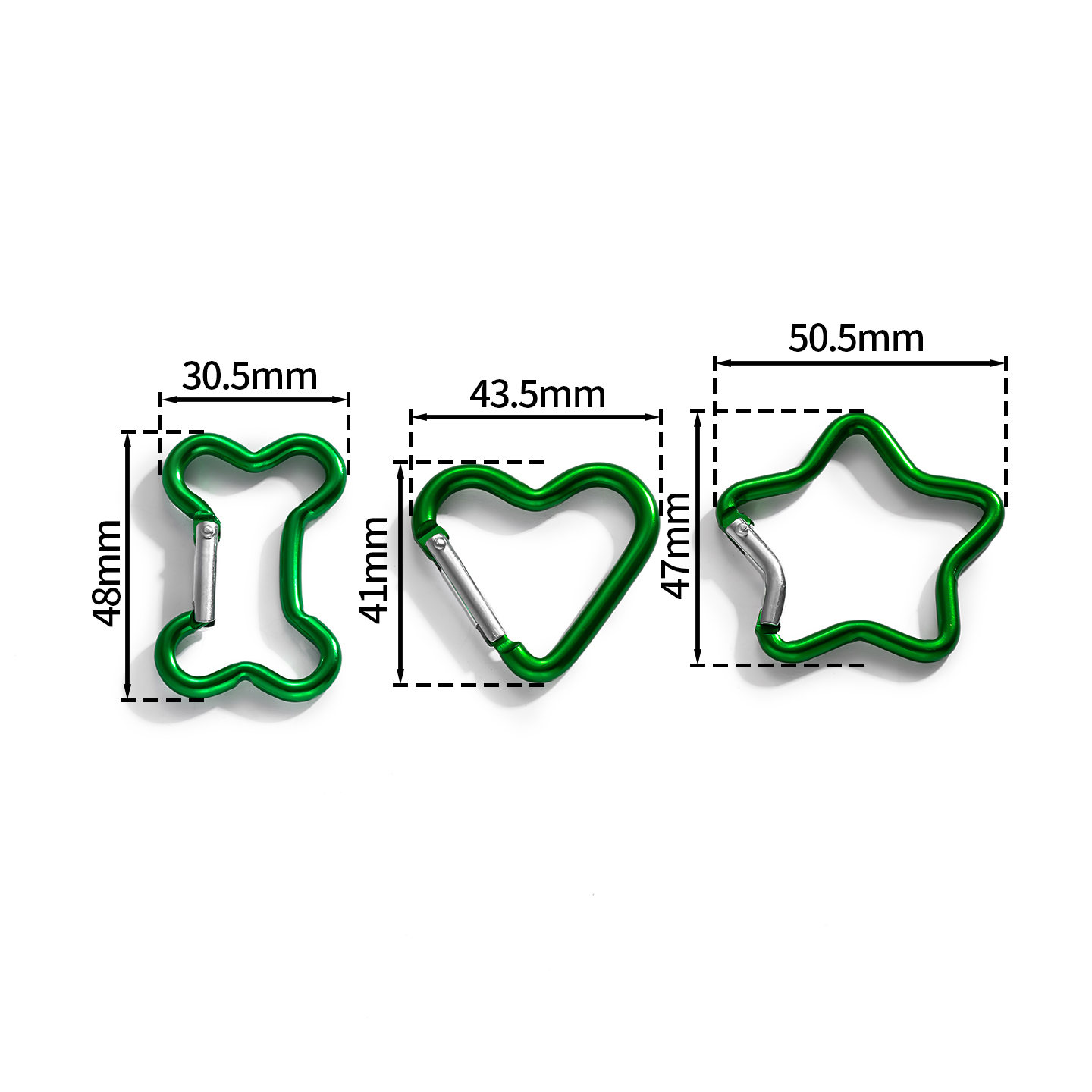 1pcs/Lot Aluminum Mini Carabin - đánh giá và giá Jewelry Making Equipment